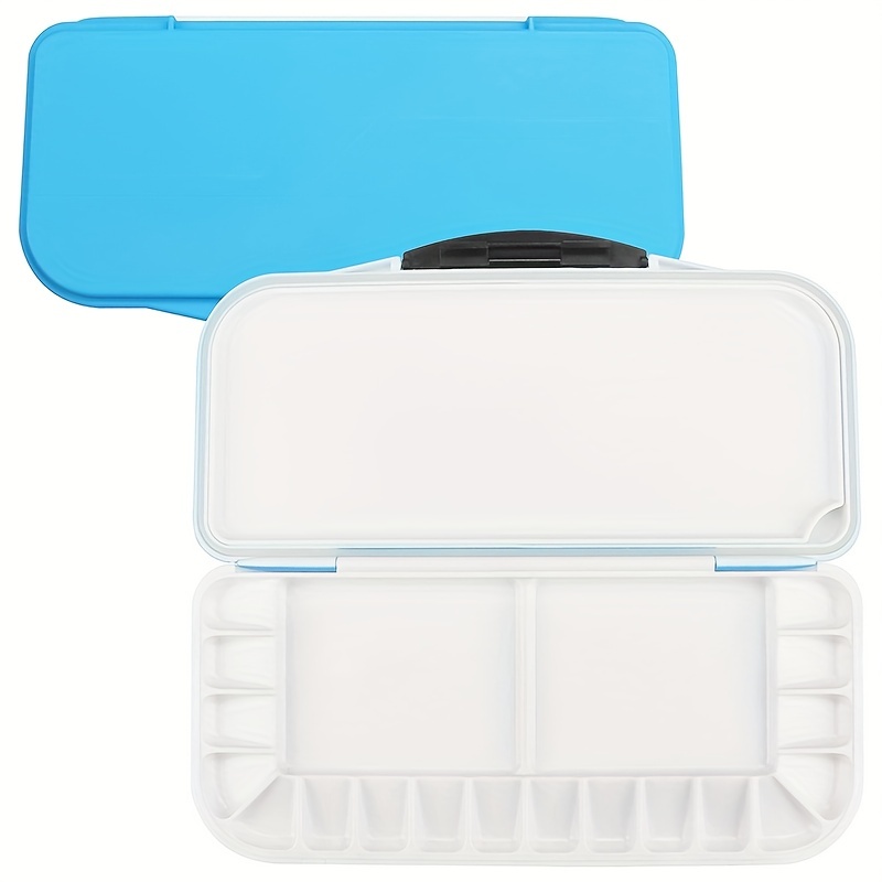 Mr. Pen Airtight 18-Well Watercolor Palette with 2 Mixing Areas and Lid -  Folding Paint Tray