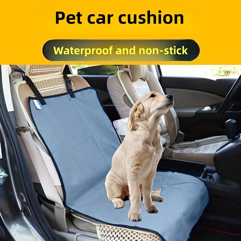 Rose Gold Back Seat Cover Dog Hammock Car Truck SUV Pet Seat Cover  Waterproof Bench Seat Protector Washable Easy Install Car Accessories 
