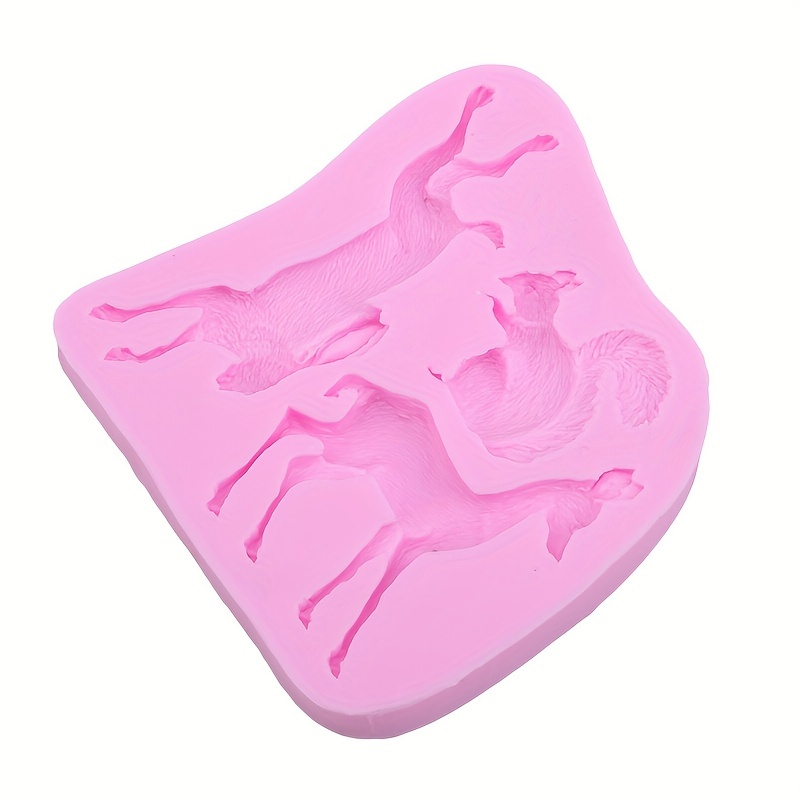 Forest Animals Chocolate Mold 3d Silicone Mold For Candy - Temu