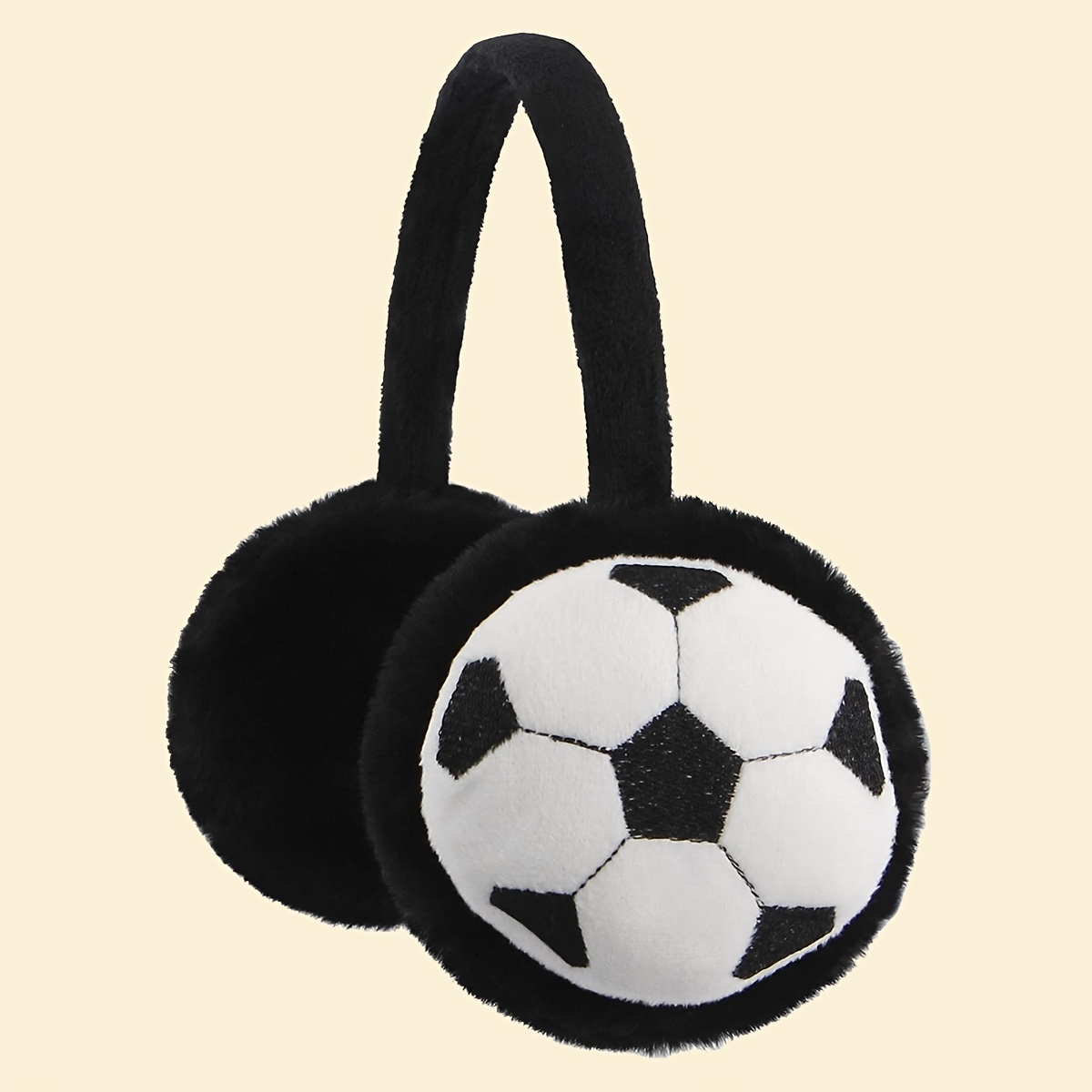 BESPORTBLE Orejeras de fútbol para niños, para invierno, tiempo frío, para  actividades al aire libre, adorables orejeras de peluche, protección de  oído, cálidas, para niños: : Moda