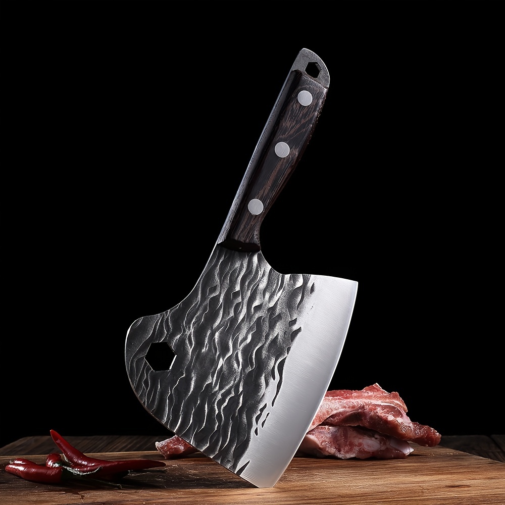 Handmade Damascus Cleaver chopper Chef Knife butcher knife meat