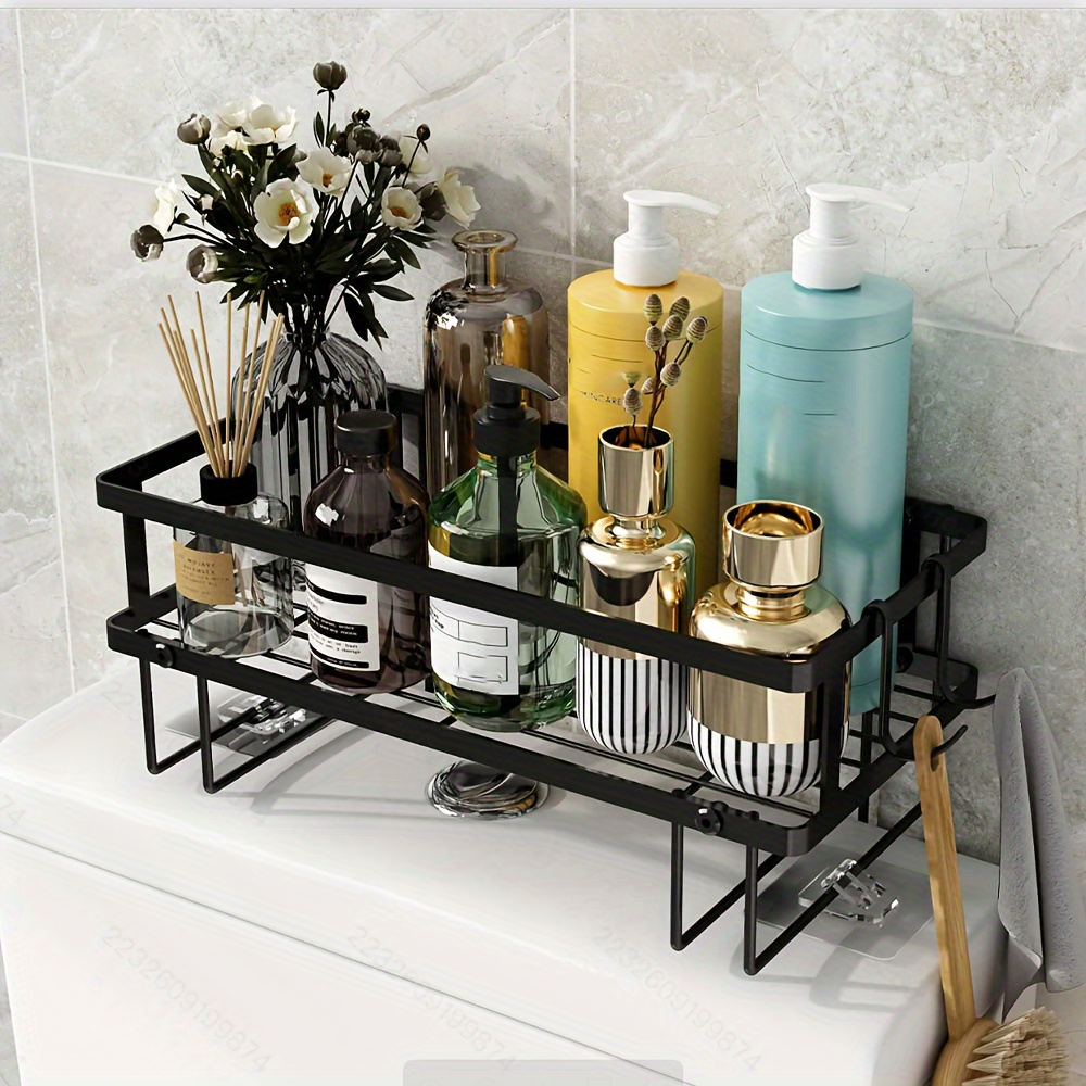 Over The Toilet Storage Rack 1/2 Tier Bathroom Organizer - Temu