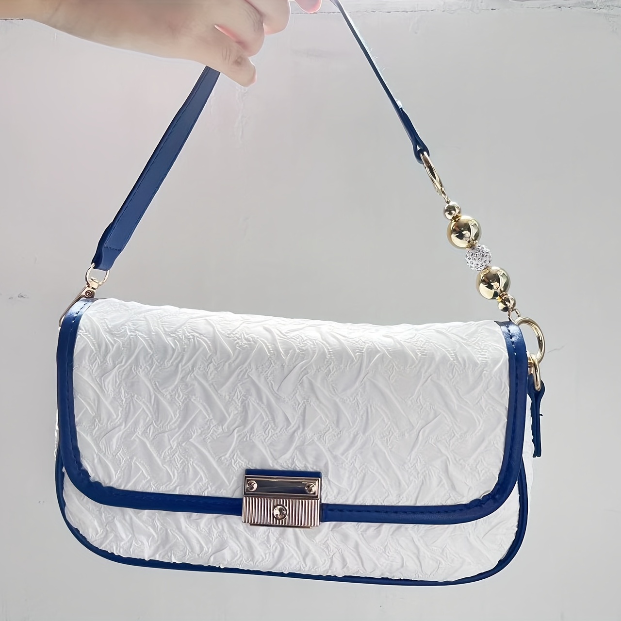 Vintage PU Leather Women Underarm Bag Fashion Design Ladies Flap