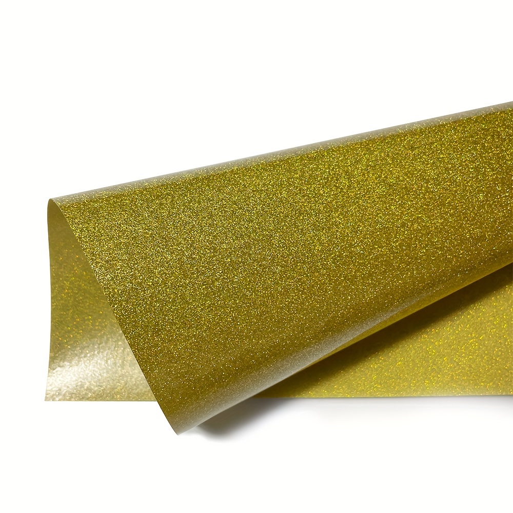 Gold Glitter HTV