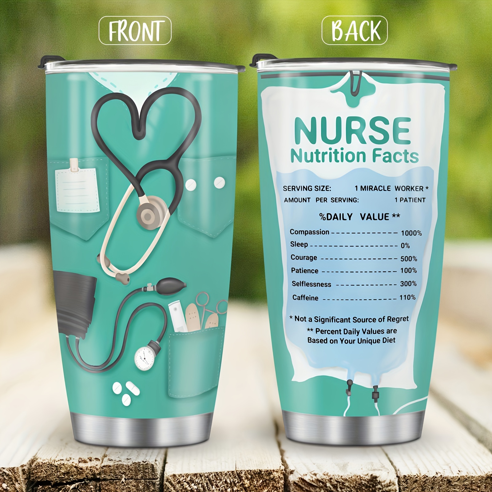 Nurse Water Bottle, Nurse Tumbler, Nurse Graduation Gift, New Nurse Gift,  Graduation Gifts, Nursing Student Gift, Gift for Nurses, CNA Gift 