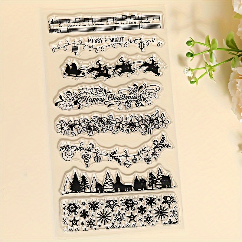 Christmas Rubber Stamps for Card Making