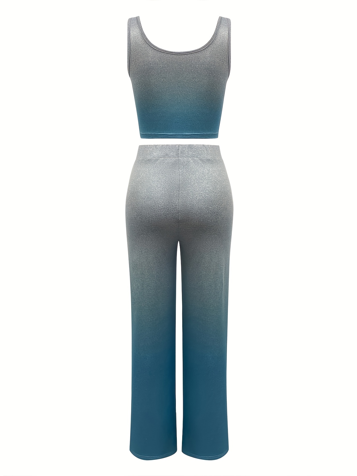 Sleeveless Tank Top & Wide Leg Pants Set for Women