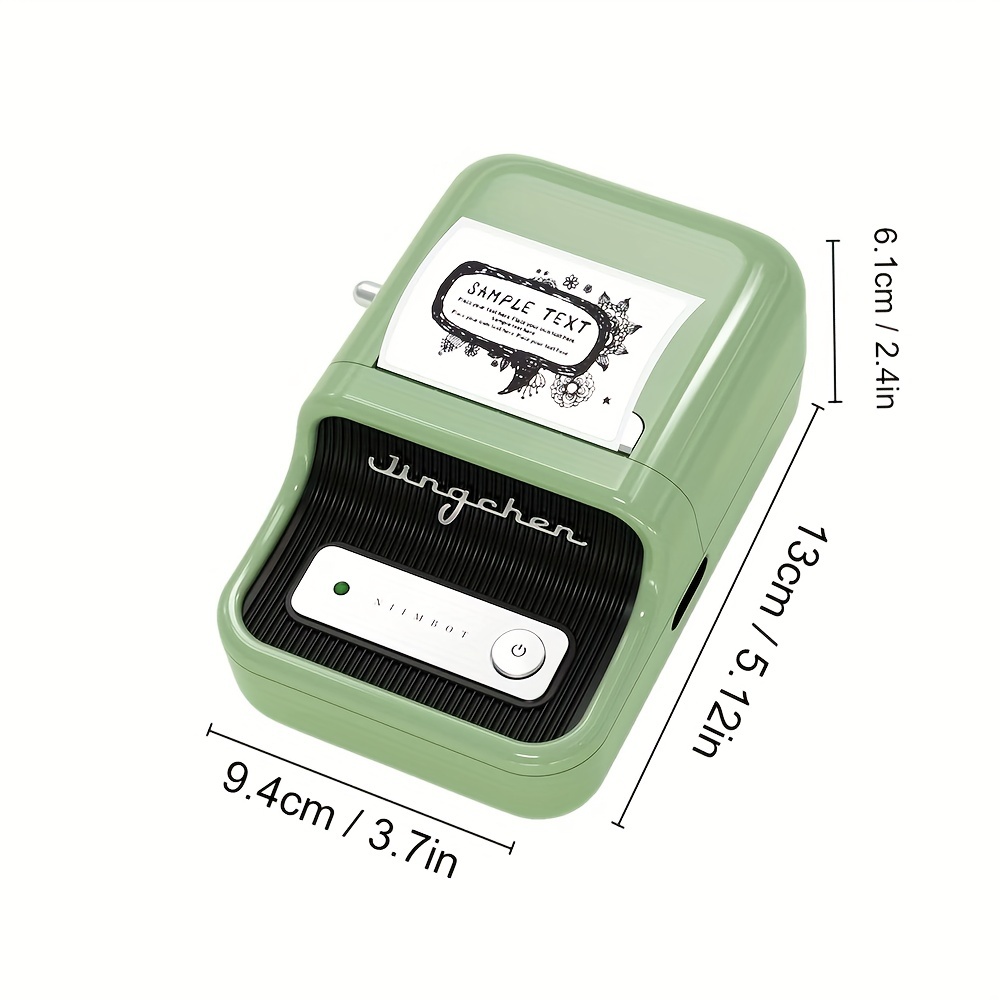 Niimbot B1 Máquina Hacer Etiquetas 1 Paquete Etiquetas 1.97 X1.18 (50 × 30  Mm), Impresora Etiquetas Inalámbrico Impresión Etiquetas Adhesivas Térmicas  Compatible Ios Android Minoristas, Oficinas, Supermercados, - Oficina  Escuela - Temu
