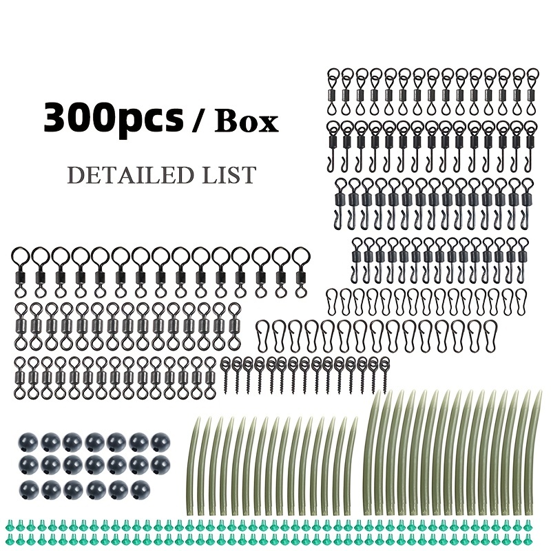 300pcs/box Ultimate Fishing Kit - 50+ Essential Accessories for the Best  Outdoor Fishing Experience