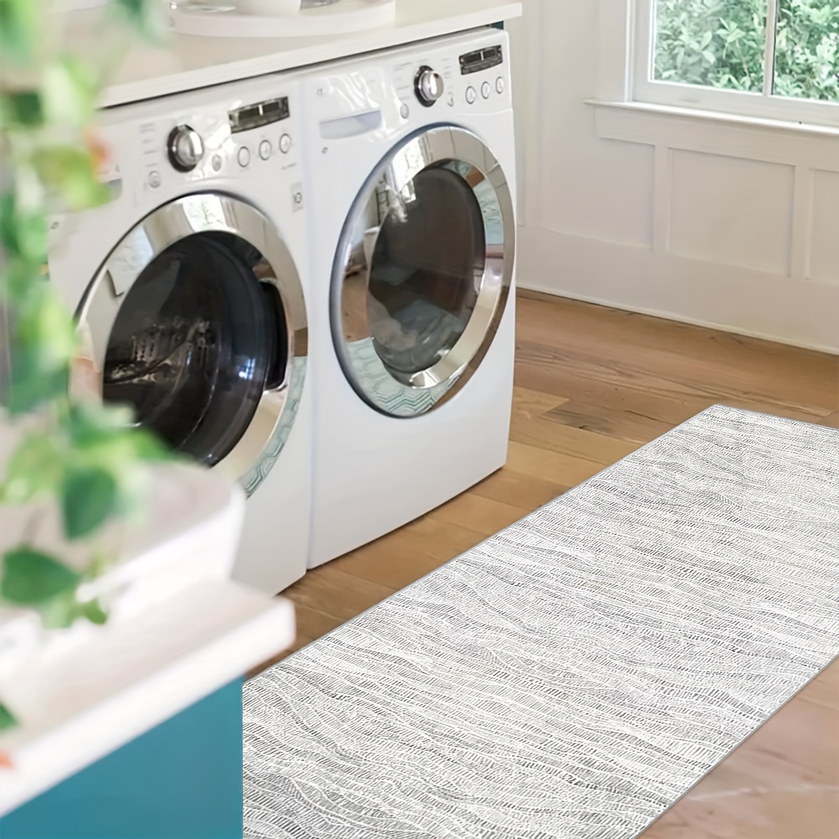 Textured Pattern Indoor Runner Rug for Home Decor