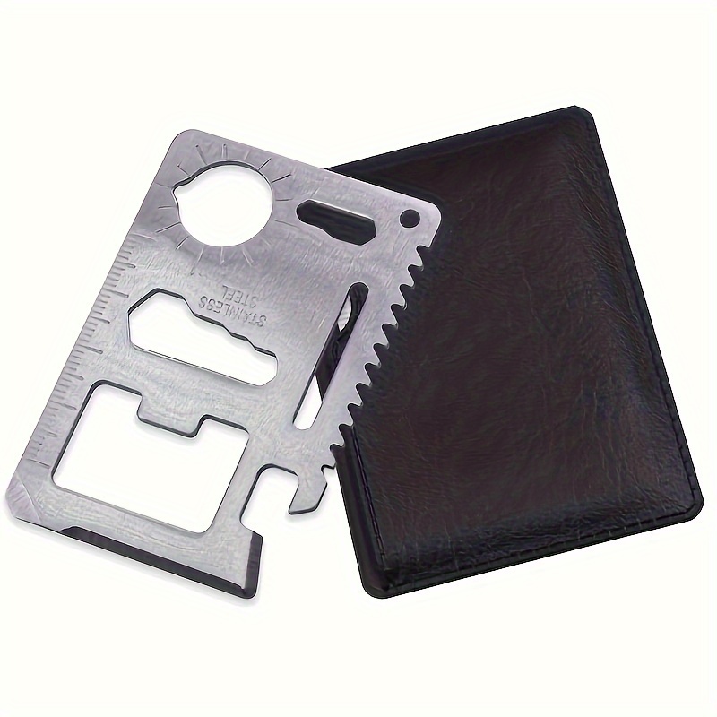18 in 1 Credit Card Edc Tool With Bottle Opener Portable - Temu