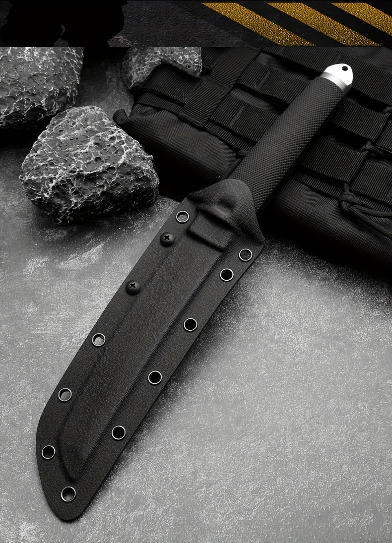 High Hardness 440 Steel Knife Portable Fixed Blade Rescue Knife Mini