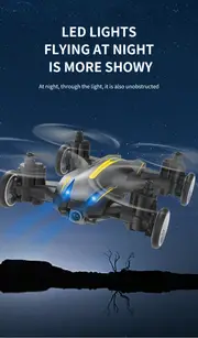 H103W Remote Control Land & Air Dual Mode Aerial Photography Drone, One Key Lift, Headless Mode, Air Pressure Fixed Height, Suitable For Christmas, Halloween Gifts details 12