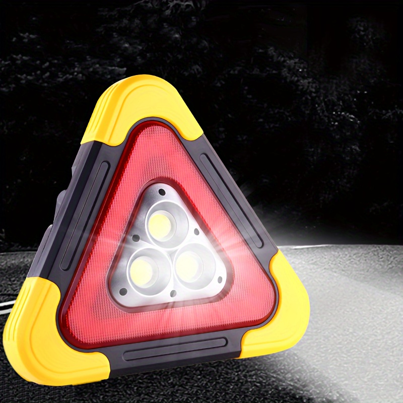 Faltbarer Warndreieck Led Auto / Straßenrand Reflektierender Notfall  Dreieck Reflektor Blinker