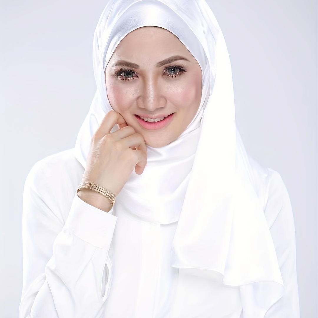 White Scarf - Temu