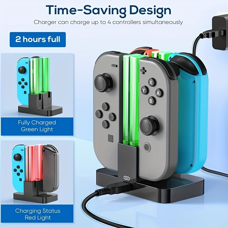 Charging Dock Compatible With Switch For - Temu