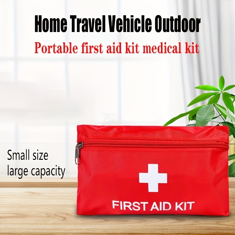 Comprar Botiquín de primeros auxilios para viajes en coche al aire libre,  bolsa vacía de emergencia portátil para acampar, senderismo, paquete de  supervivencia