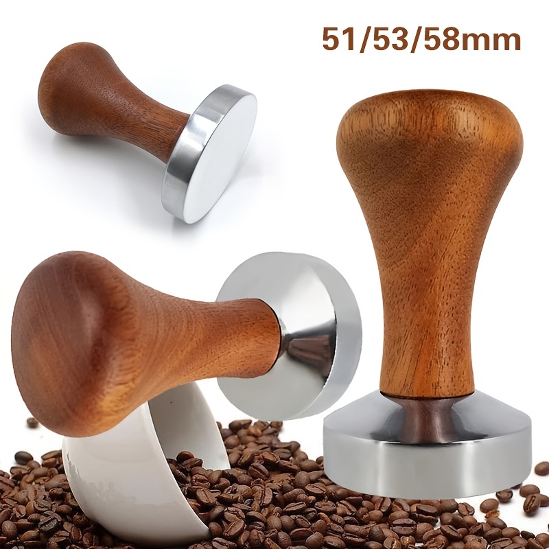Coffee Tamper Wooden Handle 51mm