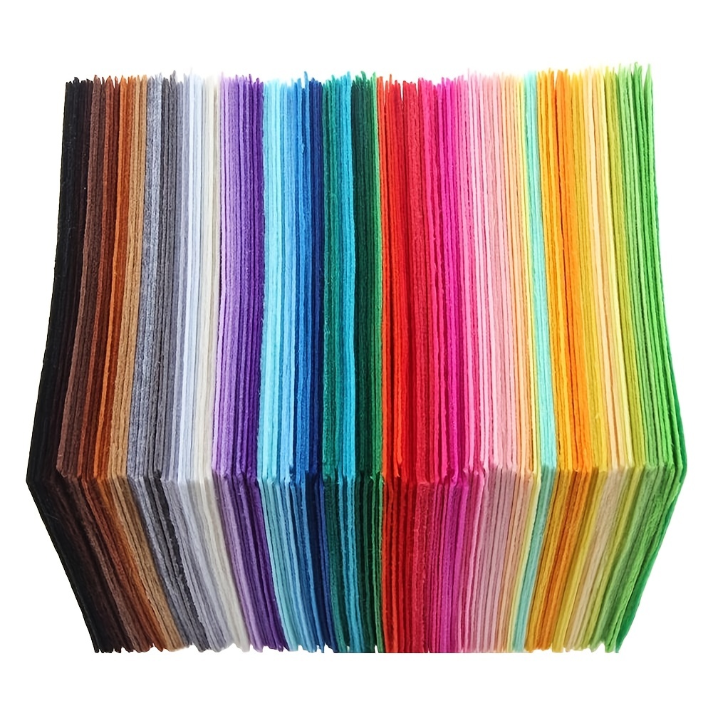 Thick Hand Craft Fabric felt Sheets mixed Color Diy Process - Temu
