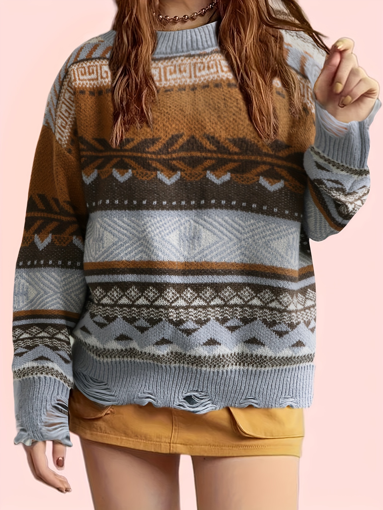 Tunic Sweaters Women - Temu Canada