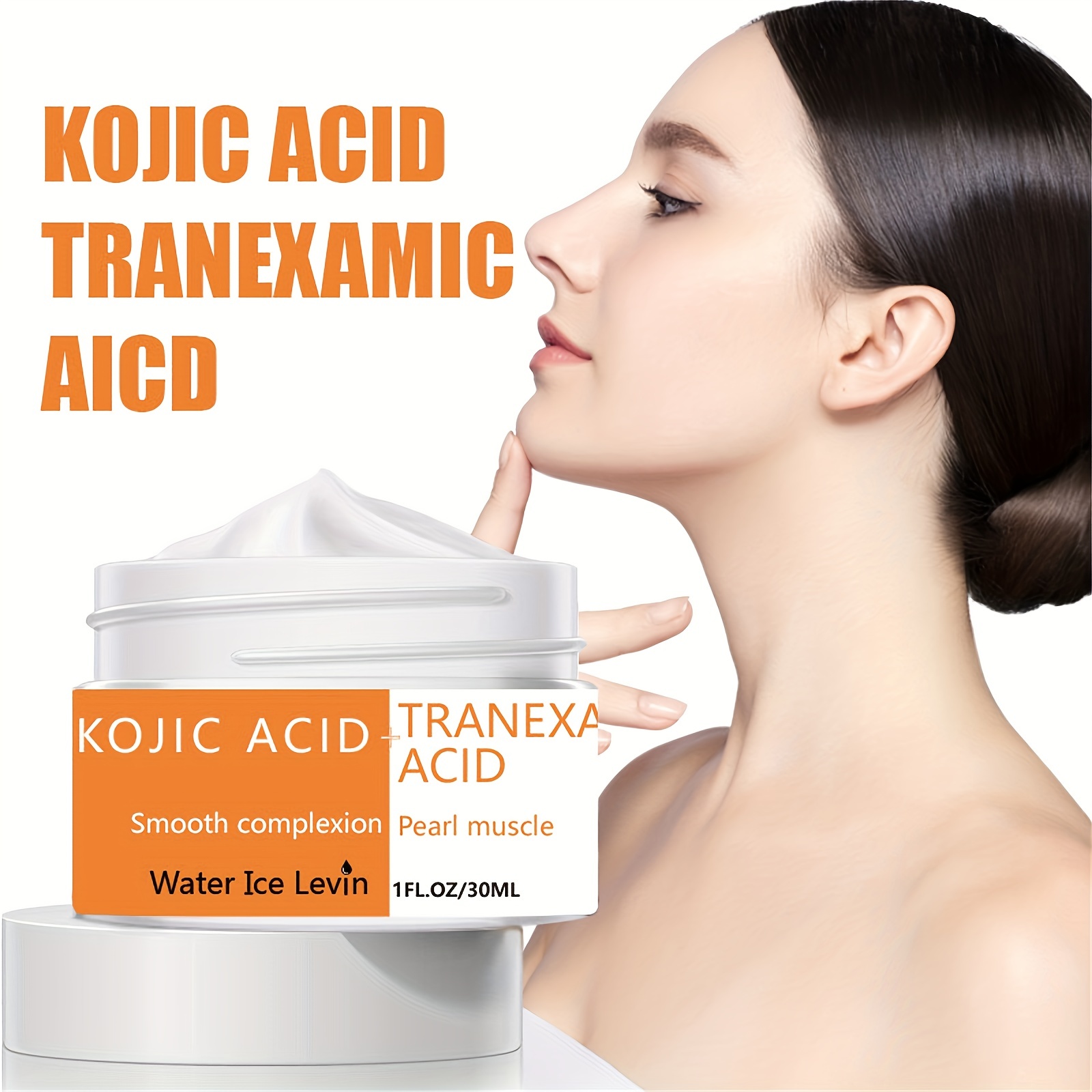 Kojic Acid Cream for Face & Body, Dark Spot Remover