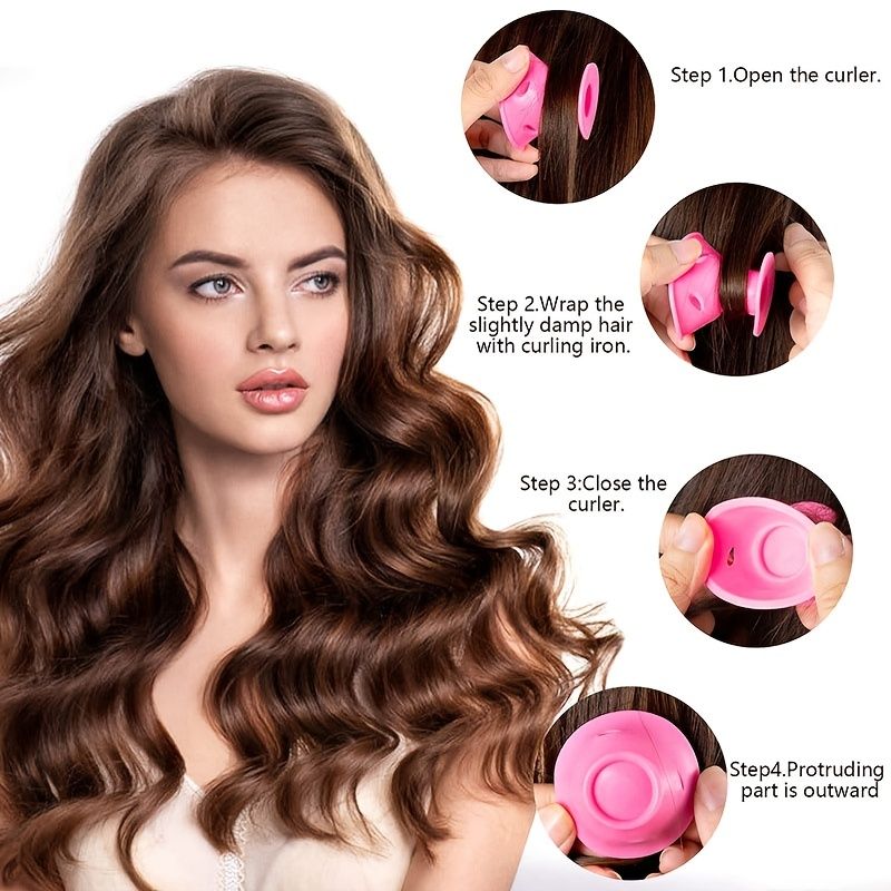 Hair Care Curls Soft And Non Slip No Clip Wave Former For Most People For Hair  Curling | Shop Now For Limited-time Deals | Temu