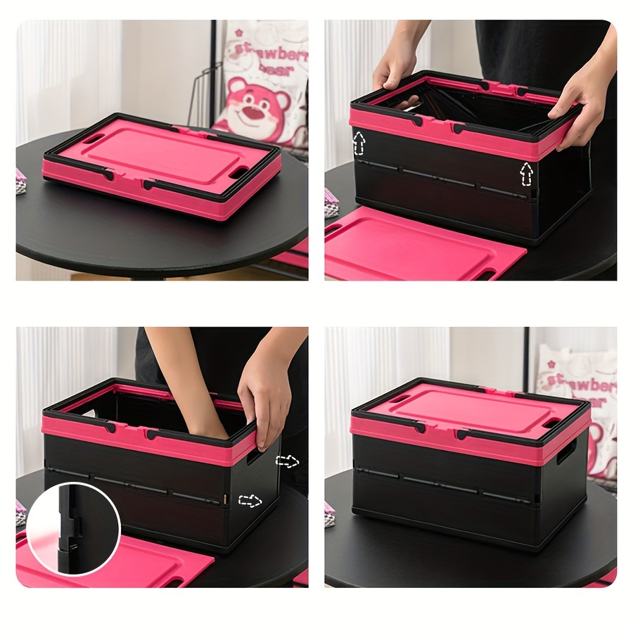 Kofferraum aufbewahrungsbox Deckel Griff Tragbarer Reise - Temu