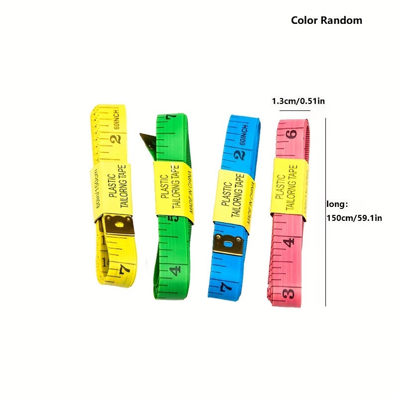 Colorful Tape Measure, Tape Centimeter Diy Tools, Body Measuring Ruler  Sewing Tailor Tape Measure Ruler For Sewing - Temu