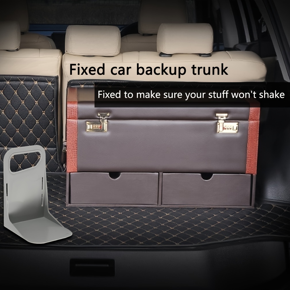 Support de porte-bagages fixe pour coffre arrière de voiture  multifonctionnel 