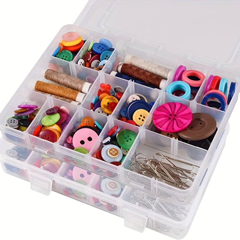 Plastic Organizer Box With Compartments - Temu Canada