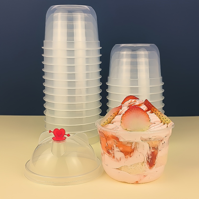 Gobelets jetables Vaisselle jetable Accessoires de cuisine Fournitures de  bureau Gobelet jetable transparent en plastique (50 pièces)