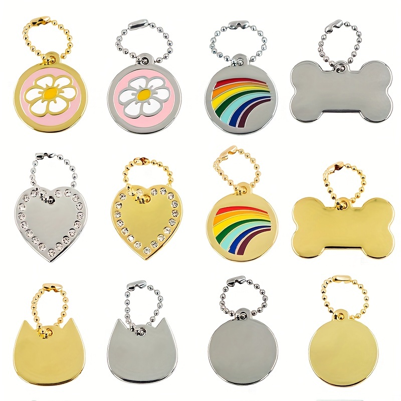 1 Set Of Dog Tag Clips For Collars, With Replaceable Dog Tag Name Tag Ring  Clip, Dog Tag Connection Clip, Pet Tag Quick Clip, Pet Collar Key Ring Clip