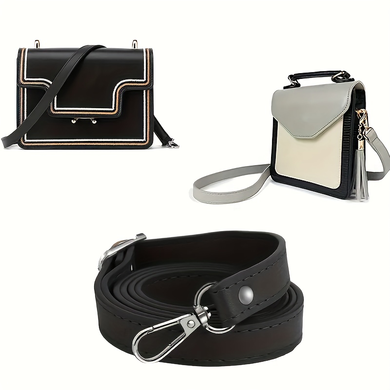 Pu Leather Cross Body Shoulder Strap With Lobster Clasp And - Temu
