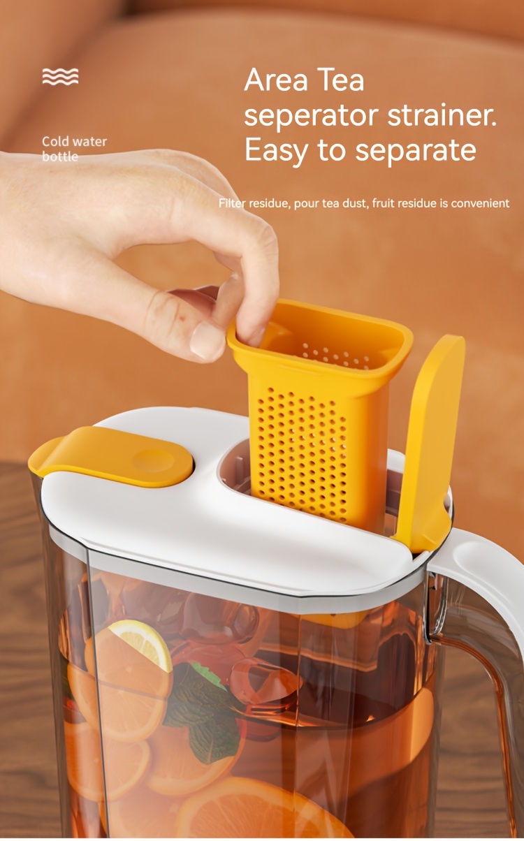 Large-capacity Plastic Water Kettle Set For Tea, Juice, And More - Perfect  For Home And Office Use - Temu