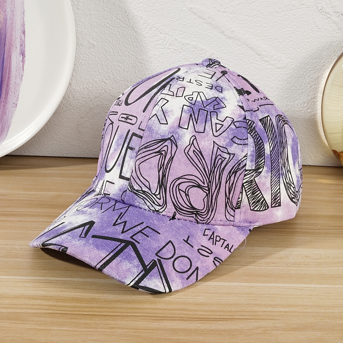 Vintage Graffiti Baseball Cap Snapback Hat
