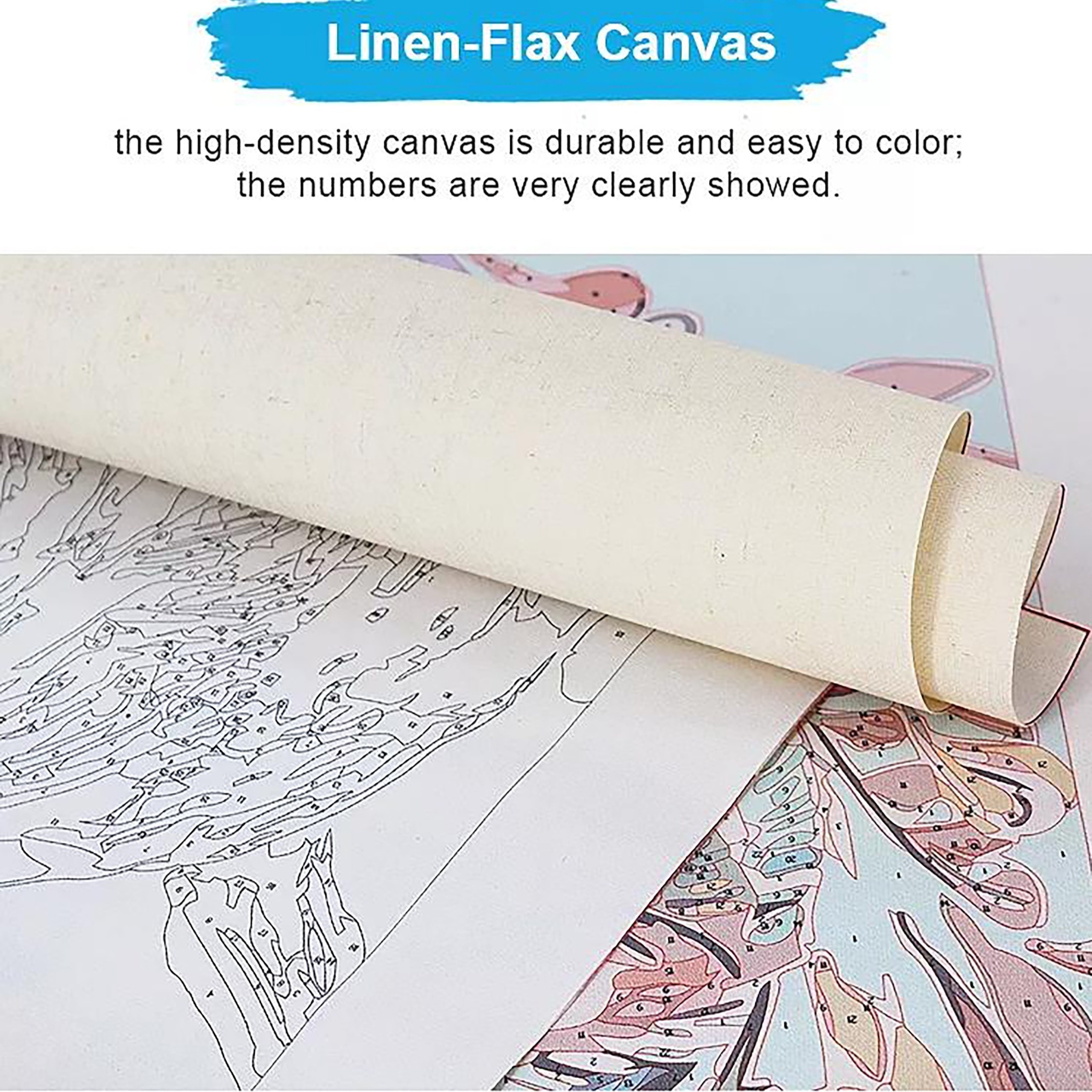 Large Paint By Numbers Kit For Adults Beginners Diy - Temu