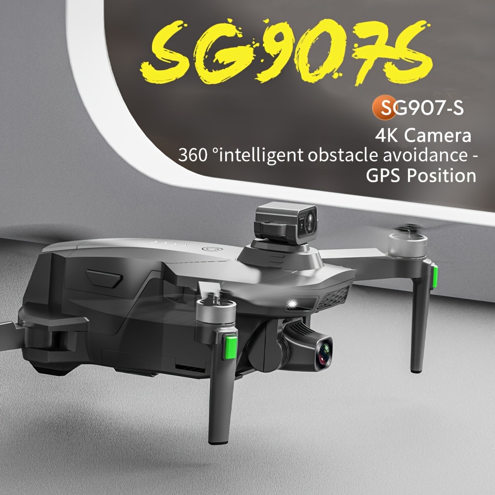 Dron Gps Con Cámara 4k Hd Evitación De Obstáculos De 360 ​​° - Temu