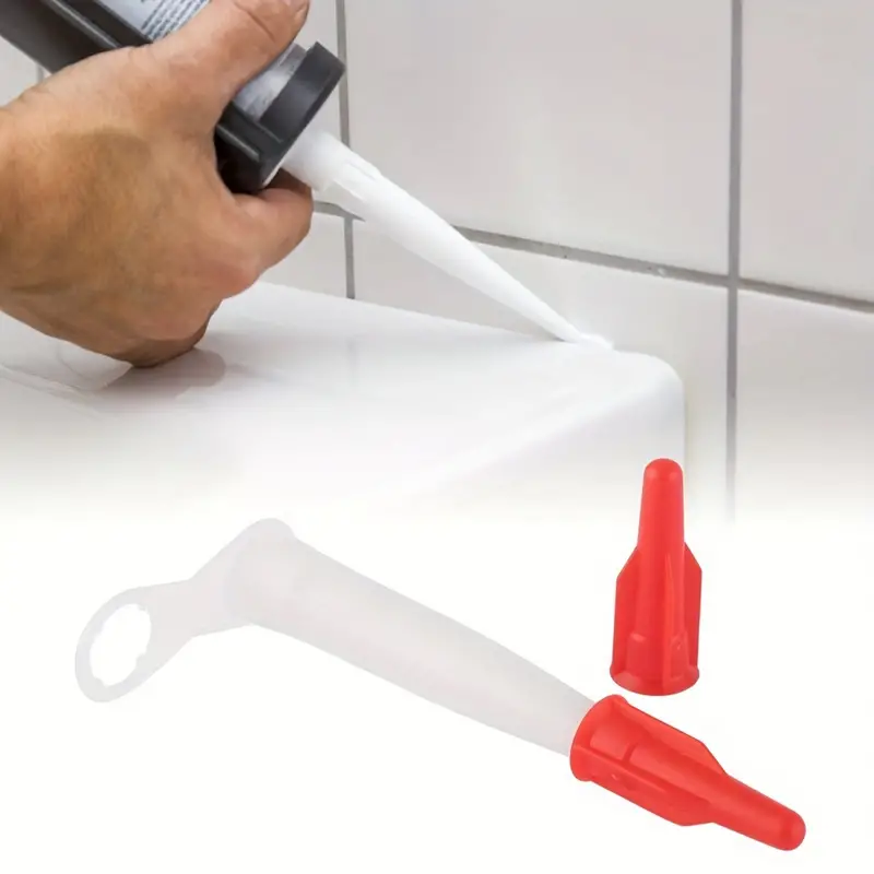 Silicone Tube Nozzle Re sealable Mastic Cartridge Spare - Temu
