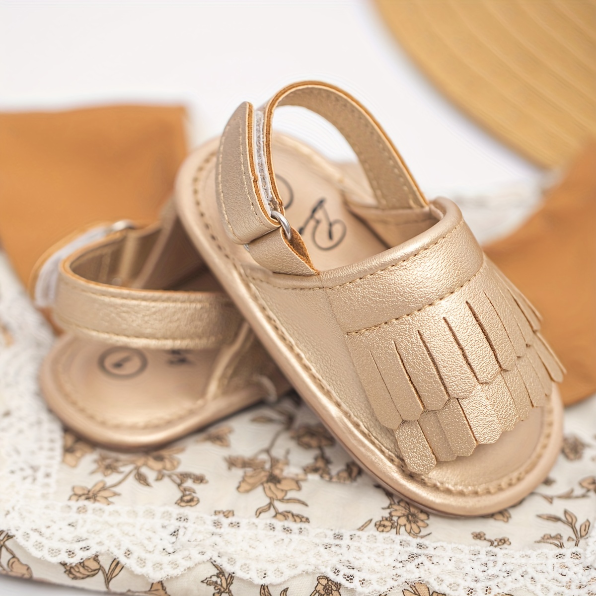 Girls sales tassel sandals