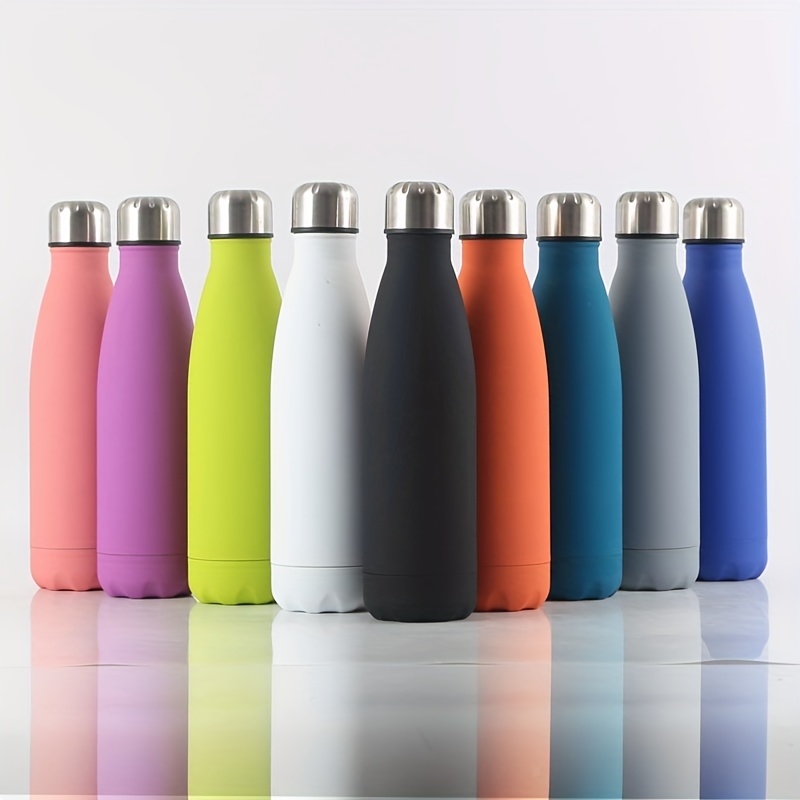 750ML Resuable ECO Friendly BPA Free Stainless Steel Metal Water Bottles  Single Wall Travel Sports GYM