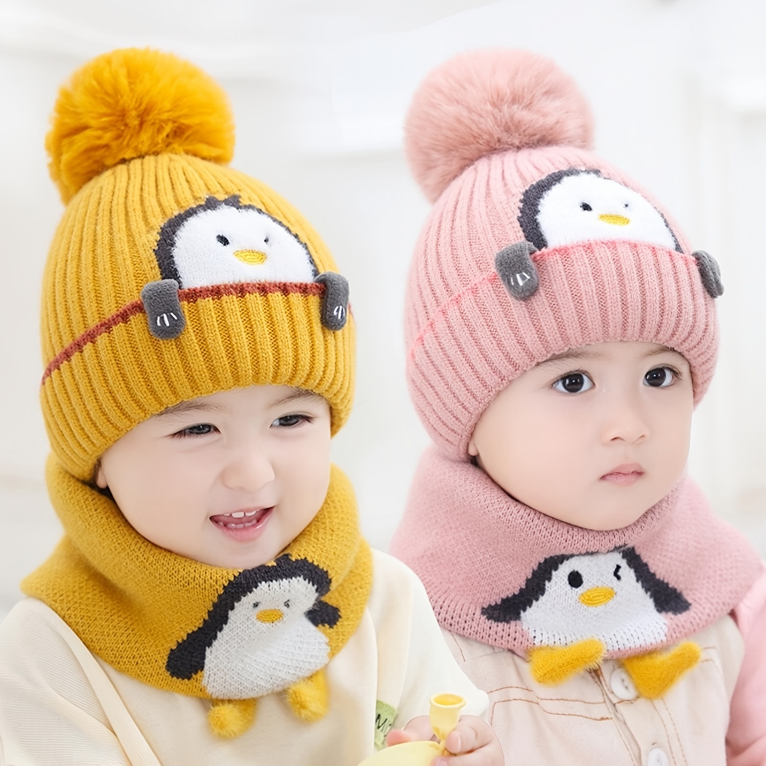 Cache-cou chaud épais tricoté écharpe mode enfants écharpe bébé