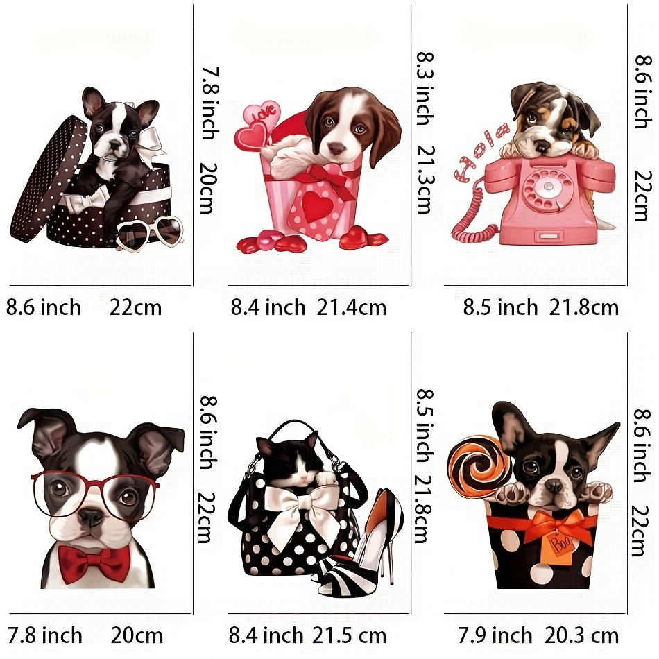 Comprar DIY transferencia de calor lindos animales Set parches de