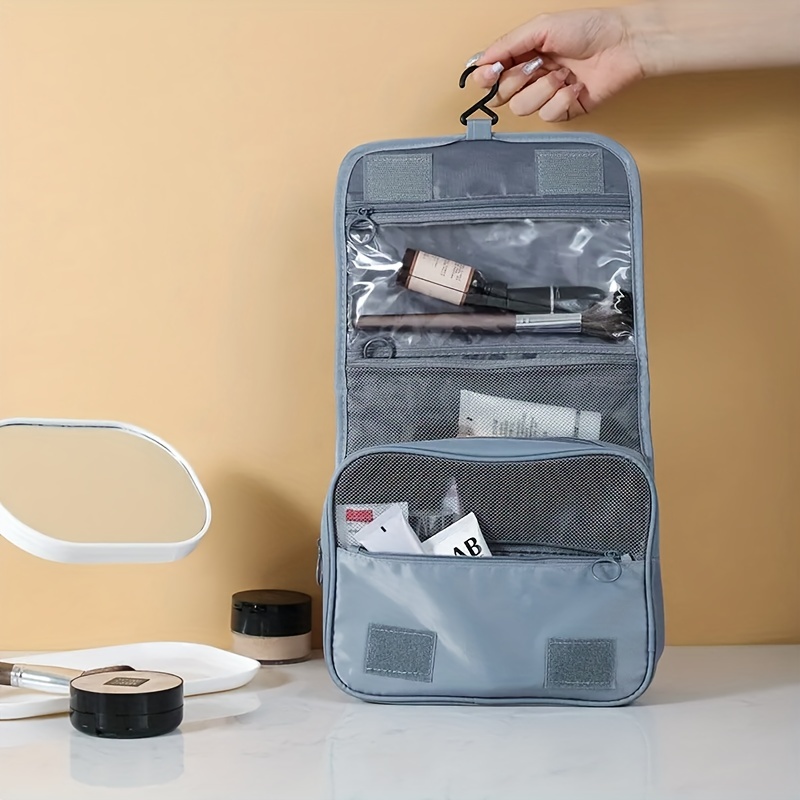 Hanging Toiletry Travel Bag, Travel Cosmetic Organizer Accessories Storage  Bag, Makeup Cosmetic Bag With Multi Pocket - Temu Switzerland