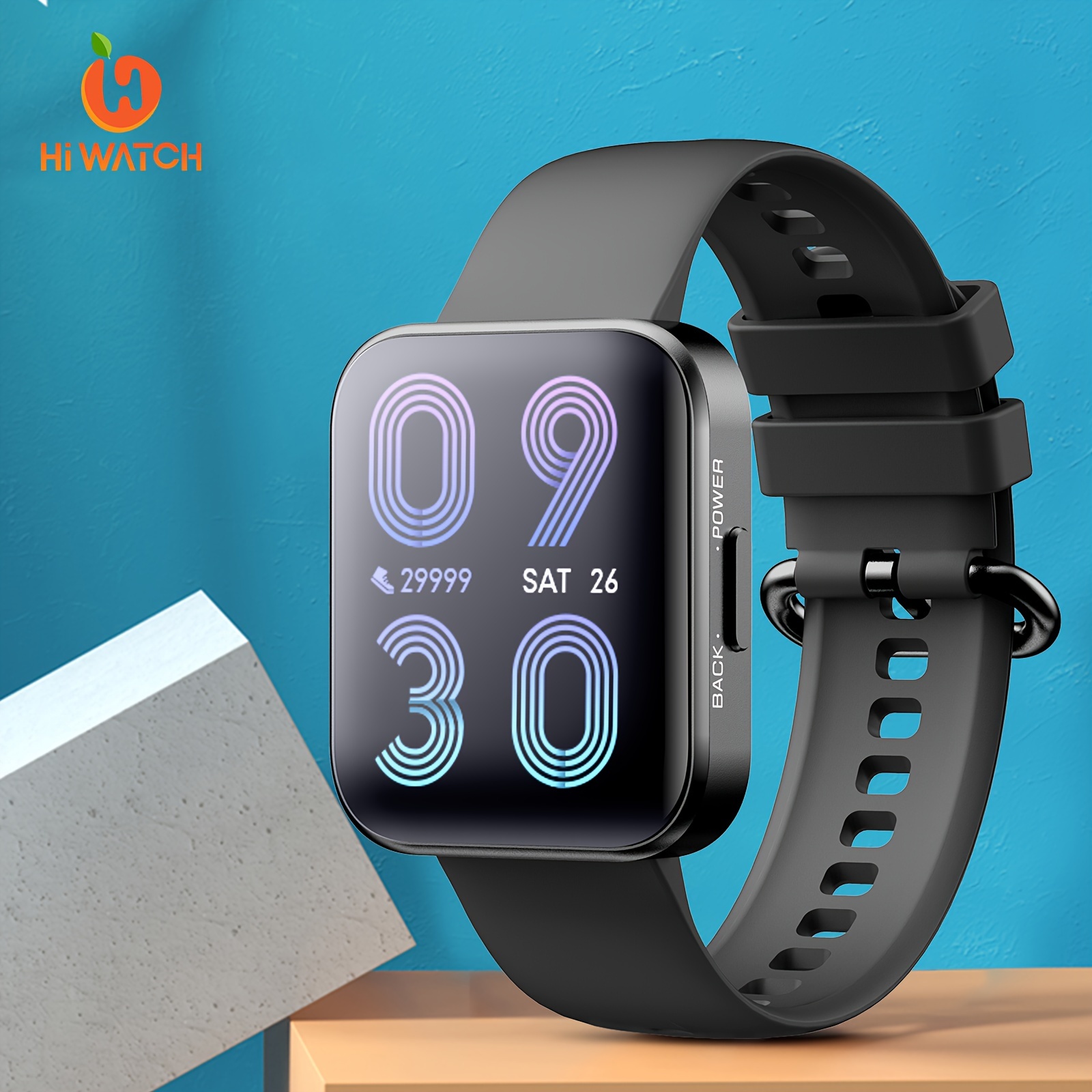  Reloj inteligente de regalo para hombres y mujeres, reloj  inteligente de pantalla táctil completa de 1.7 pulgadas con texto y llamada  para teléfonos Android iOS, relojes rastreadores de fitness GPS con