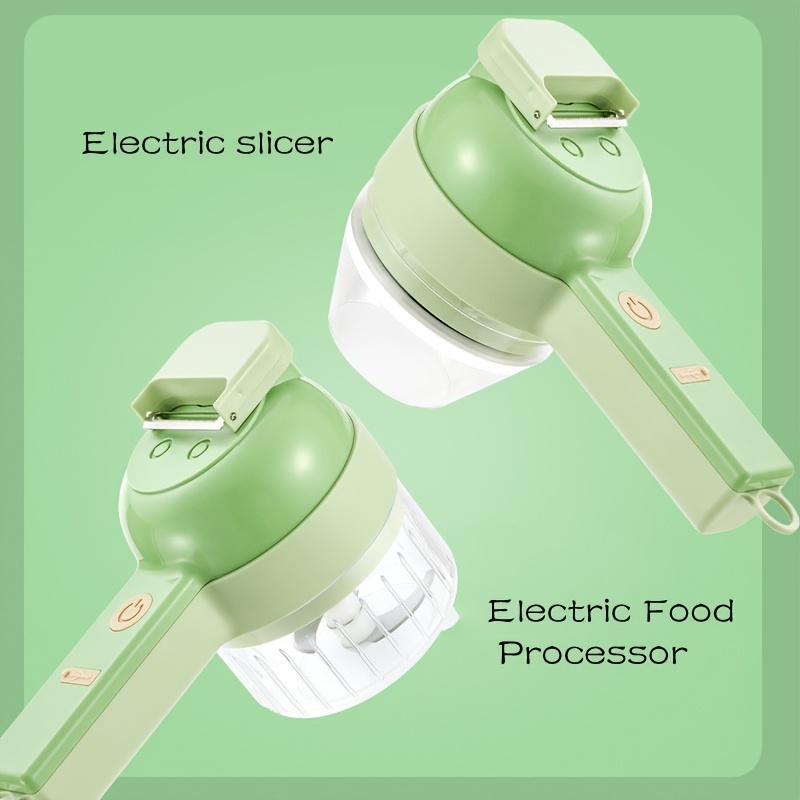 Electric Mini Chopper - Handheld Vegetable Cutter For Meat, Pepper