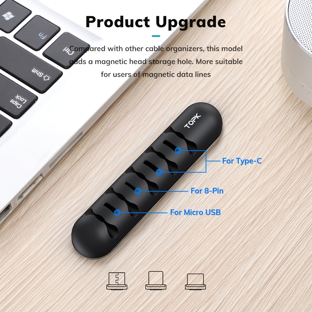 Cable Organizer Self Adhesive Cable Clips Usb Data Line - Temu