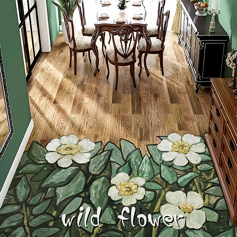 Mad Mats Wildflowers 4' x 6' Indoor/Outdoor Floor Mat 