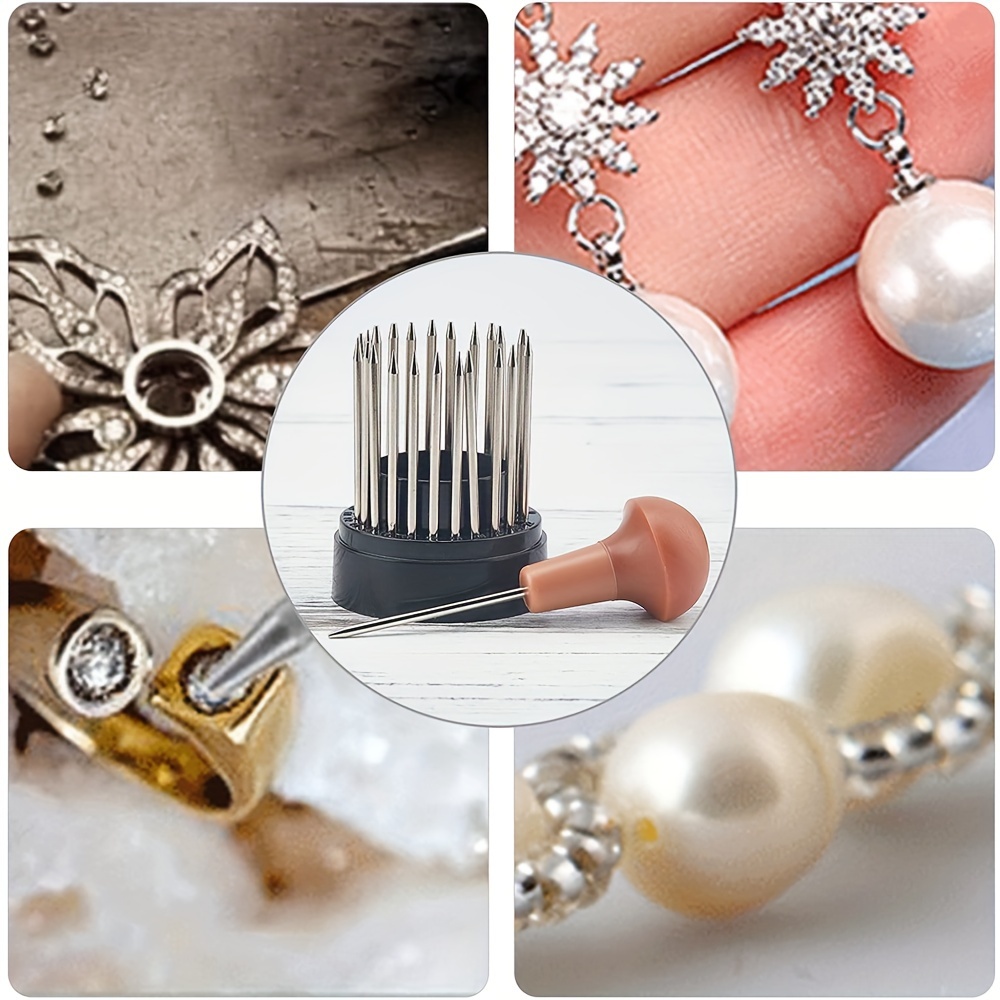 Professional stainless steel high quality jewelry tweezers for DIY diamond  gem jewelry Jeweler's jewelry making tools - AliExpress