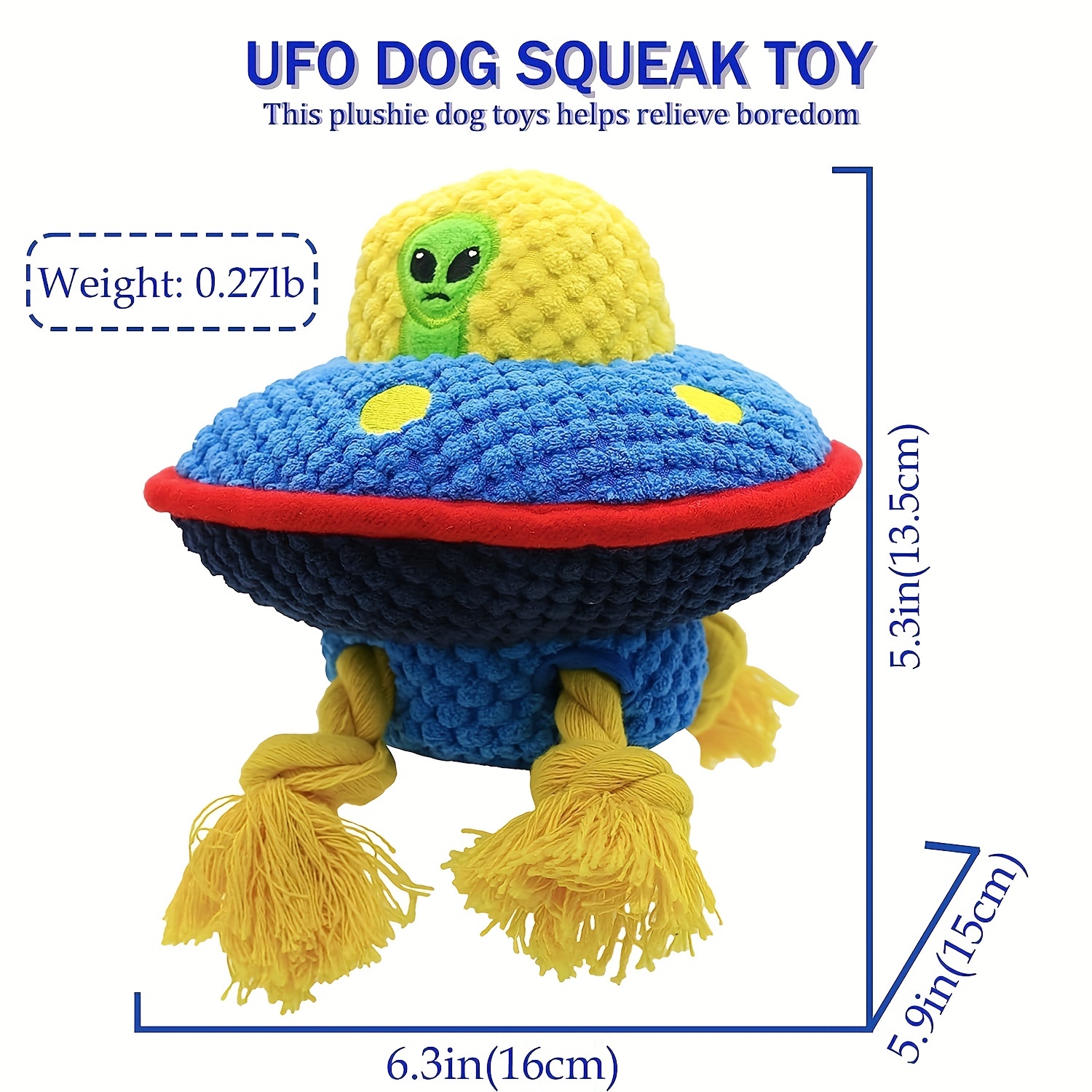 Pet Bite-resistant Dog Toy Dog UFO Toys Pet Food Bowl Snacks Feeder  Supplies