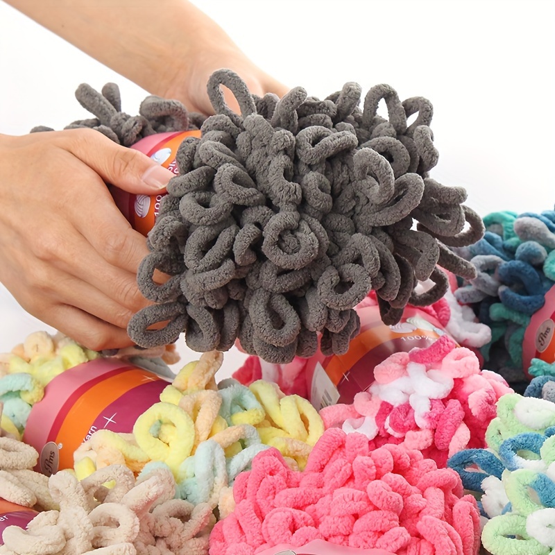 T-Shirt Yarn Knitting Yarn Fabric Crochet Cloth for Summer Hand DIY Bag  Blanket Cushion Crocheting Projects 100g (#21 Blue)